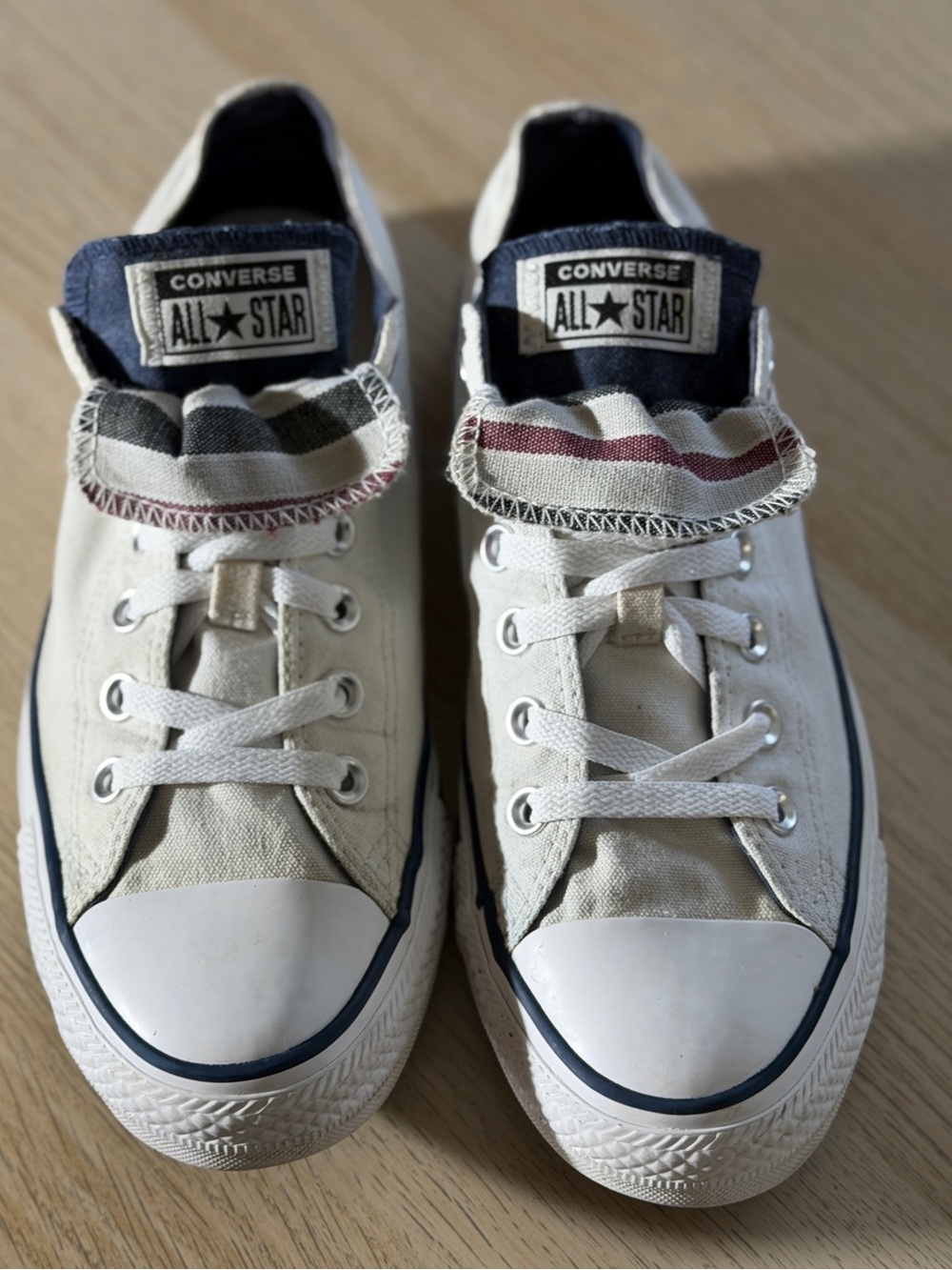Converse Chuck Taylor All Star Double Tongue Ox Low Tops Men’s size 8
